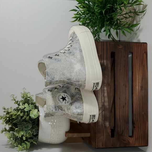 CONVERSE CTAS LIFT HI  PLATFORM WOMEN SZ VARIOUS - Picture 5 of 7